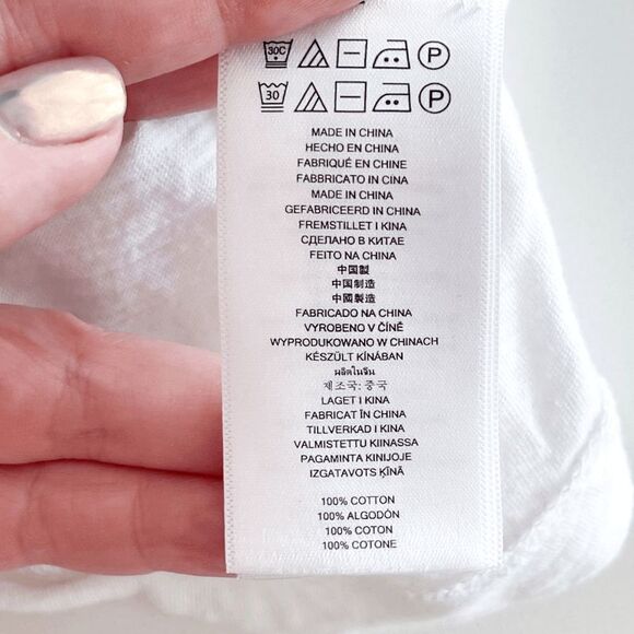 Michael Kors Women's White Crew Neck Cities Short Sleeve T-Shirt Size XS - Picture 5 of 7